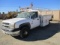 2004 Chevrolet 3500 S/A Flatbed Utility Truck,