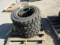 (4) New Unused Anjie 7.00-15 Forklift Tires,