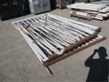 (4) 4' x 7' Metal Bar Gates