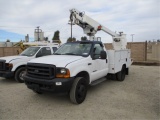 2001 Ford F450 S/A Bucket Truck,