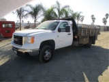 2007 GMC 3500HD Flatbed Truck,