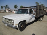 Chevrolet 3500 S/A Flatbed Dump Truck,