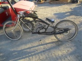 Gas Powered Stretch Chopper Bicycle