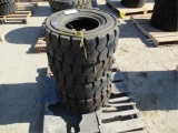 (4) New Unused Armortec 23 x 9-10 Forklift Tires