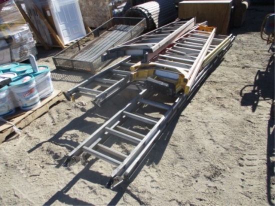 Lot Of (7) Misc Size Ladders