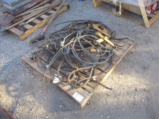 Lot Of Steel Cable & Clamp