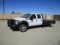 2011 Ford F550 Crew-Cab Flatbed Truck,