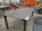 4' x 8' Steel Work Table