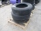 (2) Pallets Of Michelin 255/80R 22.5 Tires,