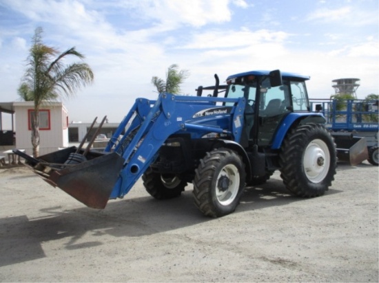 2003 New Holland TM130 Ag Tractor,