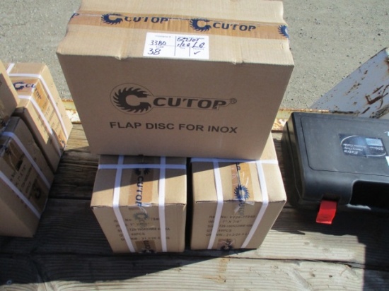 Lot Of Cutop 7" x 7/8" Flap Disc's,