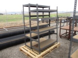 Lot Of (2) Metal Storage Racks