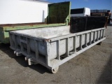 15' Low Side Debris Roll-Off Bin,