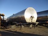 Brenner T/A Stainless Steel Tank Trailer,