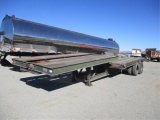 1976 Miller OTGH830 Tilt Deck Equipment Trailer,