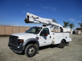 2008 Ford F550 S/A Bucket Truck,