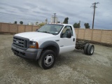 2005 Ford F550 XL S/A Cab & Chassis,