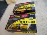 Lot Of Utilitech Pro 100' 12/3 Extension Cords,