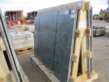 Lot Of 10 Various Marble Slabs,