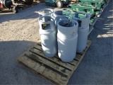 Lot Of (5) Propane Tanks