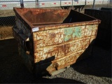 Rolling Trash Bin & Mufflers