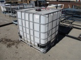 Poly Water Tank W/Metal Cage