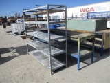 Heavy Duty Shop Work Table W/Shelving