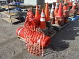 Lot Of (38) Traffic Cones,