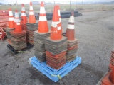 Lot Of Approx (66) Traffic Cones