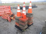 Lot Of Approx (73) Traffic Cones