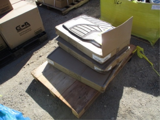 Pallet Of Goodyear Floor Mats,