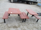 Lot Of (2) Picnic Tables