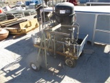 Pull Cart W/Air Compressor & Dolly