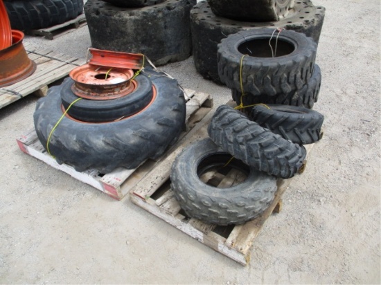 (2) Pallets Of Kubota Rims & Tires