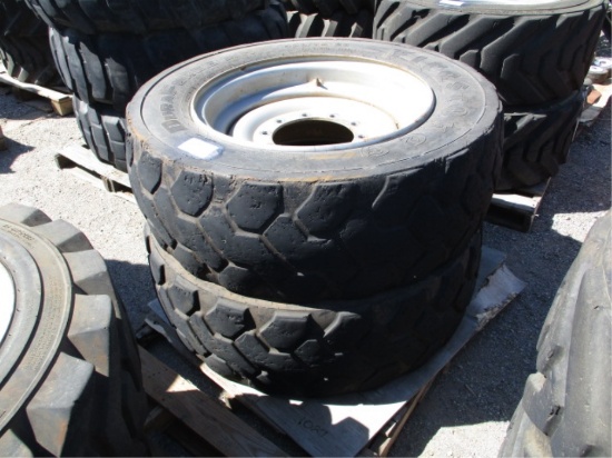 (2) Dura Force 400/75-28 Equipment Rims & Tires