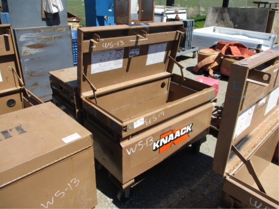 (2) Knaack Job Site Tool Boxes