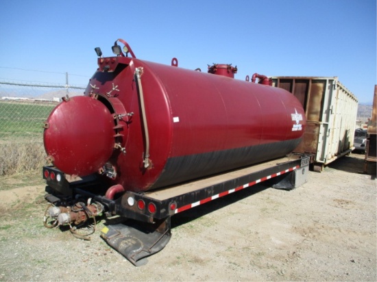 5,500 Gallon Fresh Water Vacuum Tank,