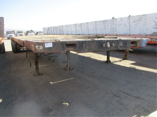 Utility T/A Flatbed Trailer,