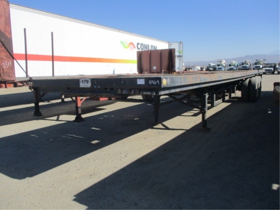 Utility SWX12 T/A Flatbed Trailer,