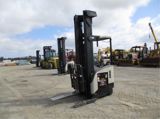 Crown RR5000 Stand-Up Narrow Aisle Forklift,