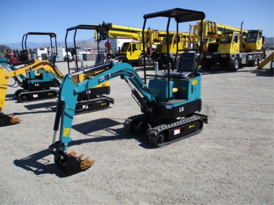 New Unused Mini-Hydraulic Excavator,