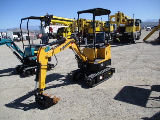 New Unused Mini-Hydraulic Excavator,