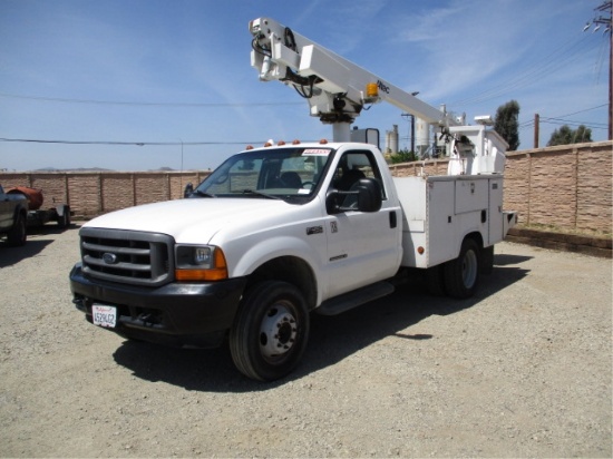 2001 Ford F450 S/A Bucket Truck,
