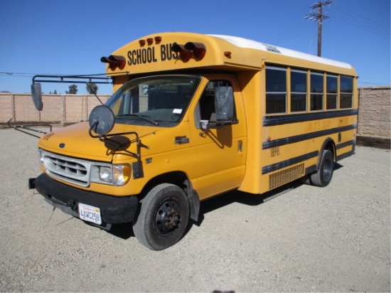 2002 Ford E450 School Bus,