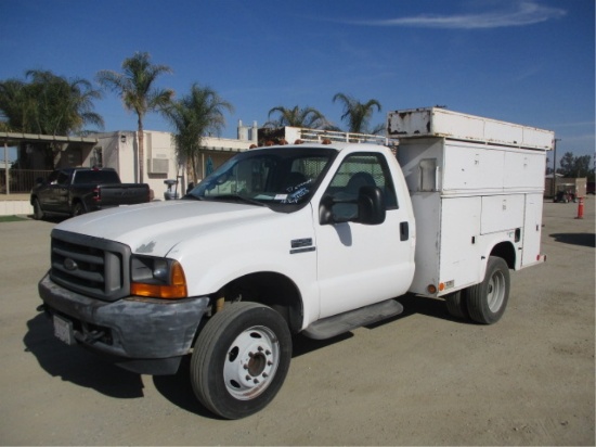 2001 Ford F450 S/A Utility Truck,