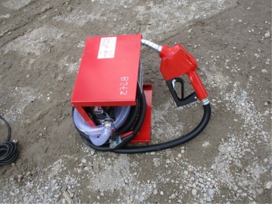 Unused 12V Diesel Fuel Pump W/Flow Meter