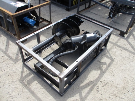 2021 Mower King SSECAG-Y Auger Attachment,