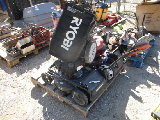 Lot Of (3) Troybilt Lawn Mowers