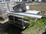 Lot Of Stainless Steel Tables & Sink