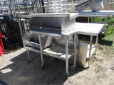 Lot Of (3) Stainless Steel Tables